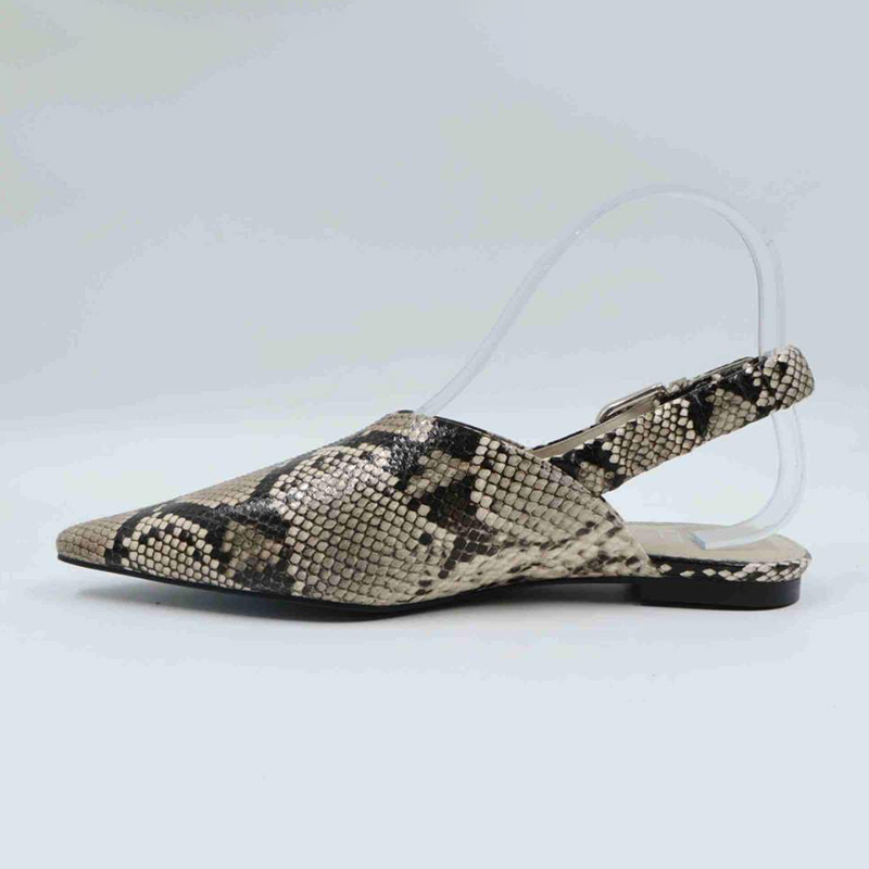 Toe Stiletto Flat Sling Back