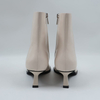 Metal Toe Cap Heeled Ankle Boots