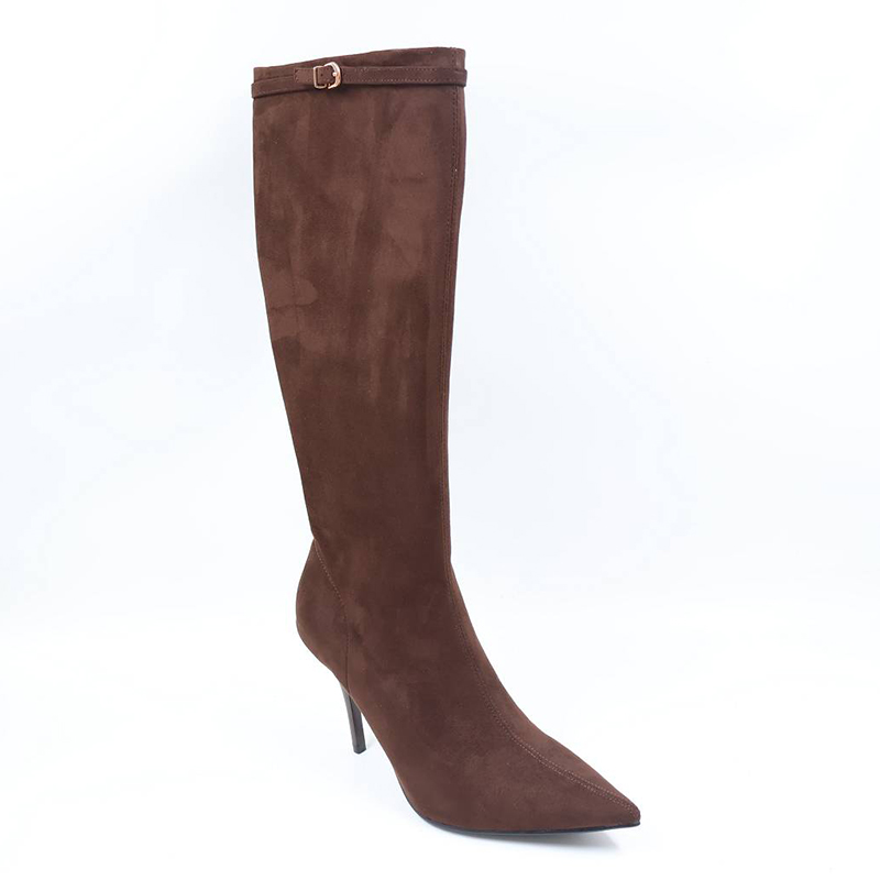 Pointed Toe High Heel Boots