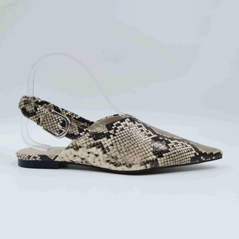 Toe Stiletto Flat Sling Back