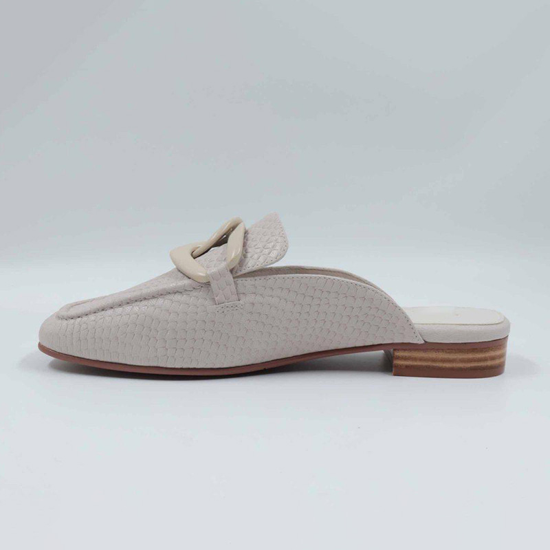Slide Flat Westen Gold Mule