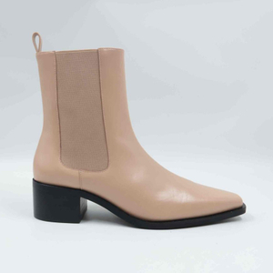 Lara Nude Western Boots