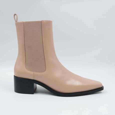 Lara Nude Western Boots