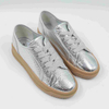 Sparkle Silver Block Sneaker 