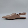 Chunky Strap Nude Flat